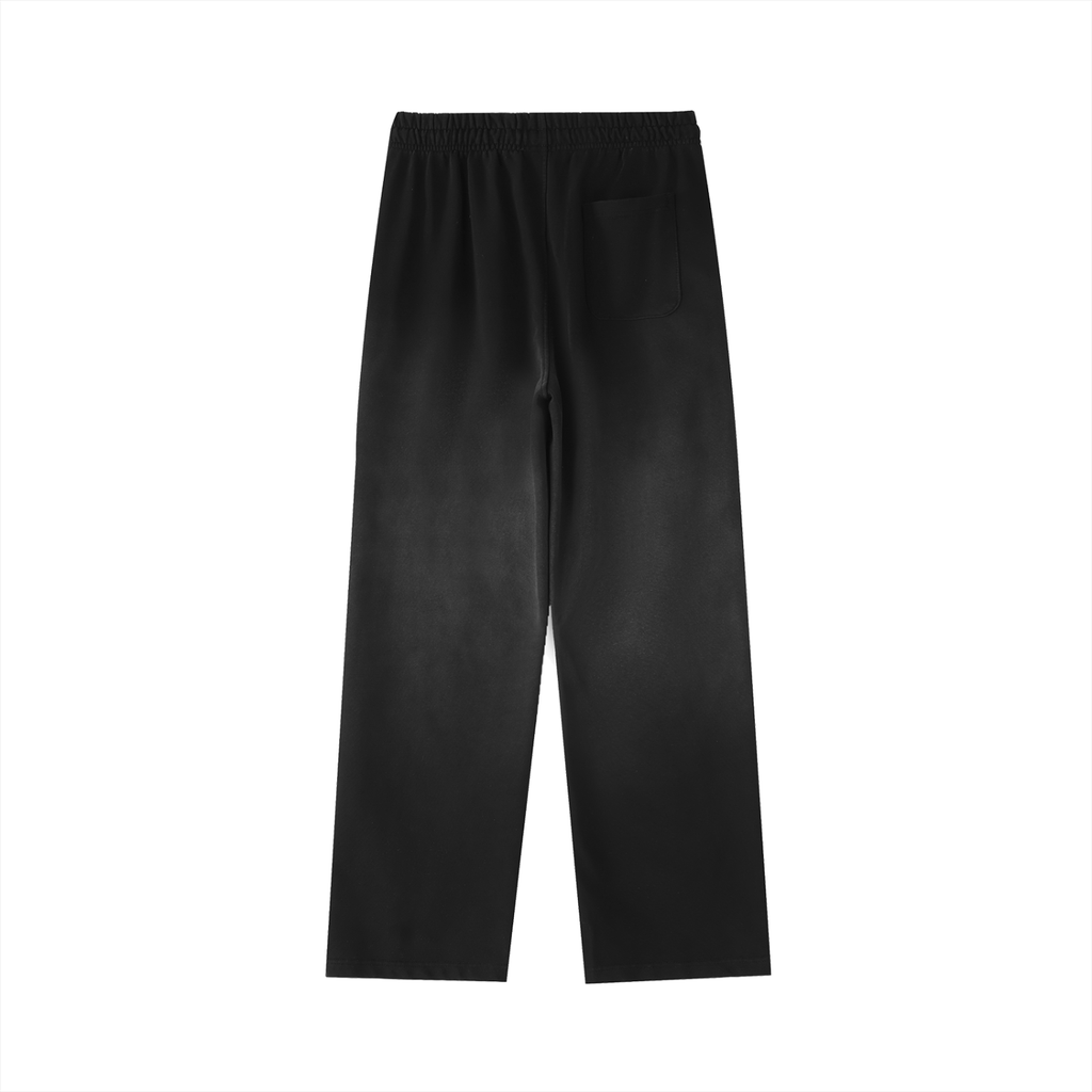 Fire 4-Elements Vintage Washed Gradient Straight-Leg Sweatpants