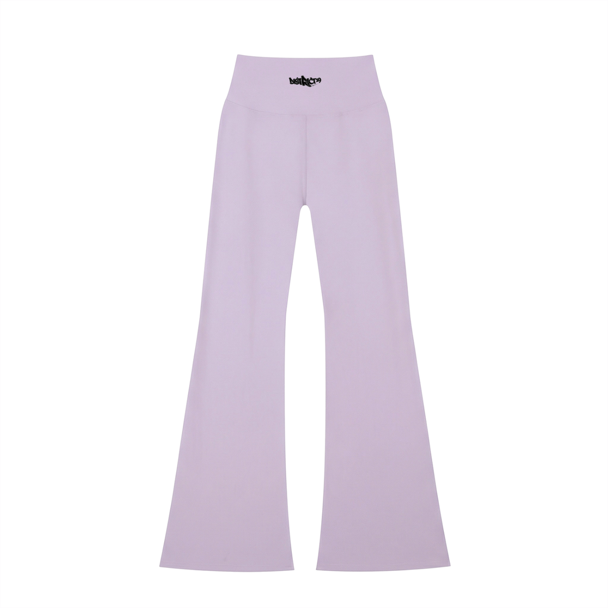 D19 Light Purple Women's High-Waisted Flare Leggings