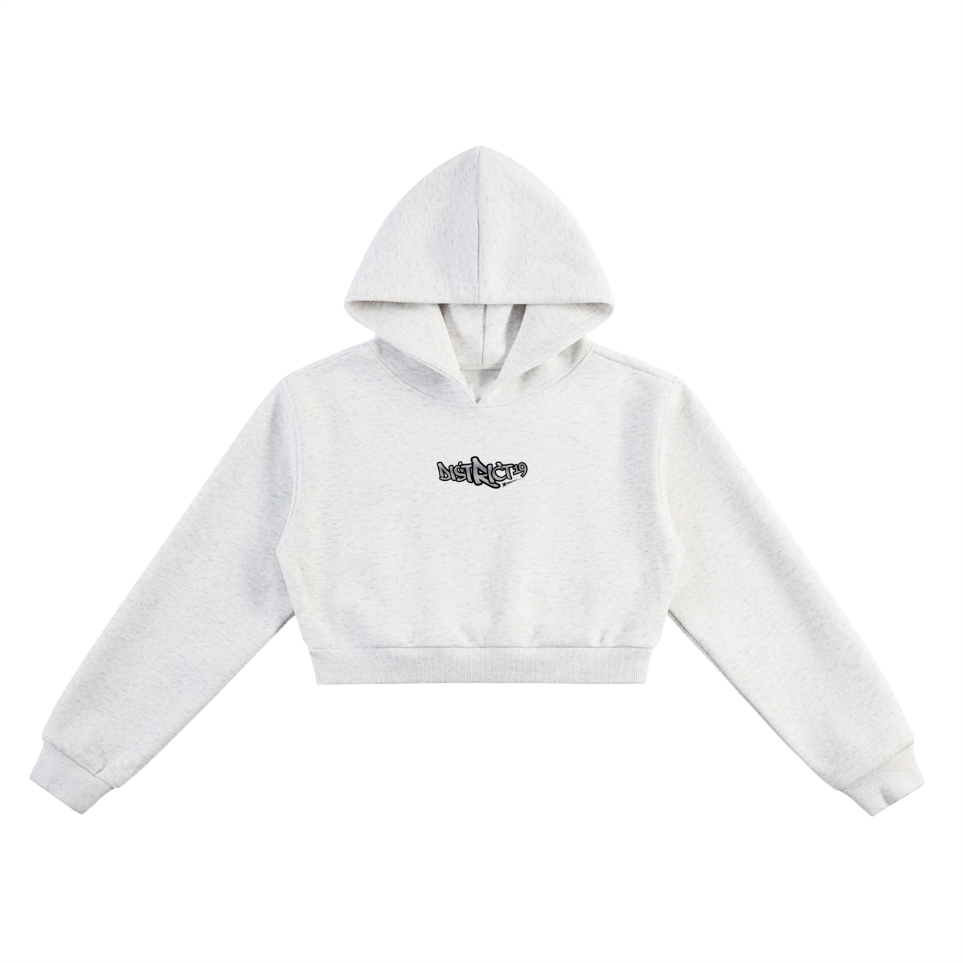 Water 4-E Woman Essential Cropped Hoodie