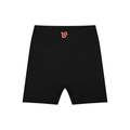 D19 Black High-Waisted Blend Biker Shorts