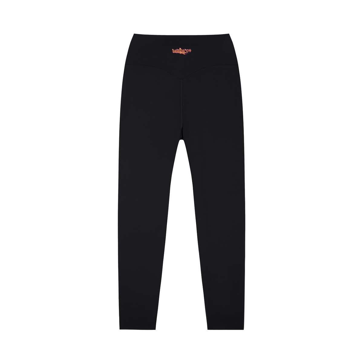 D19 Black High-Waisted Yoga Leggings