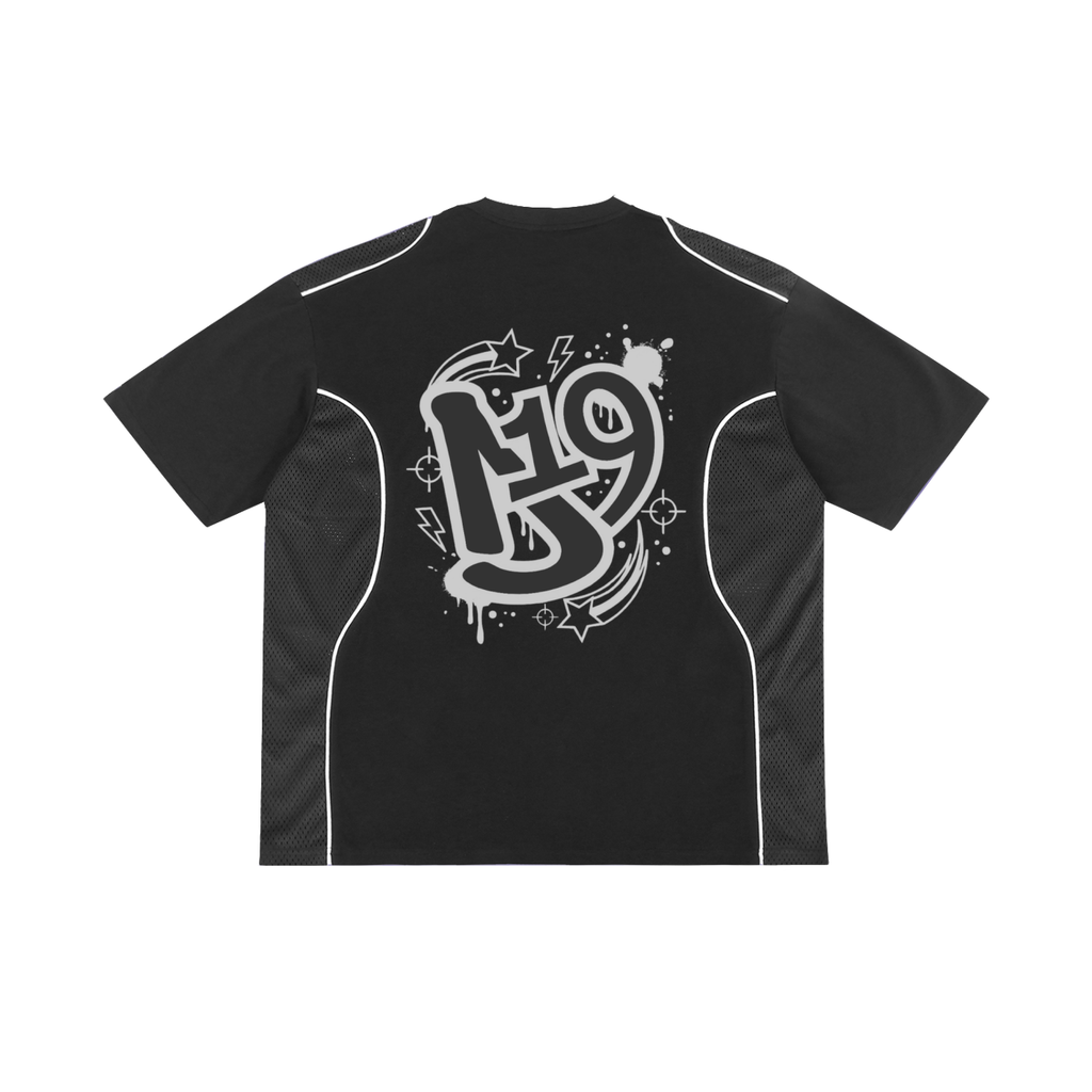 D19 Contrast Piped Panel T-Shirt