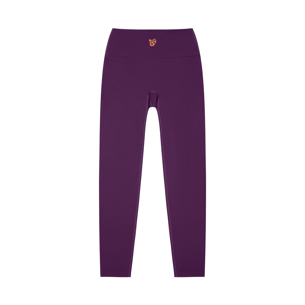 D19 Purple High-Waisted Yoga Leggings