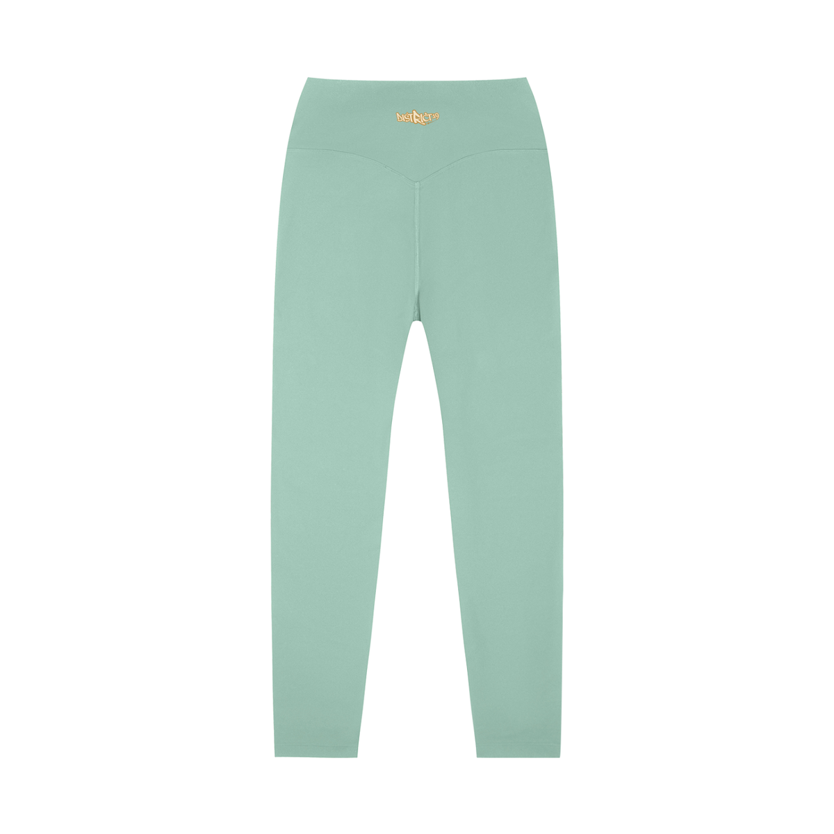 D19 Light Green High-Waisted Yoga Leggings