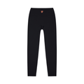 D19 Black High-Waisted Yoga Leggings