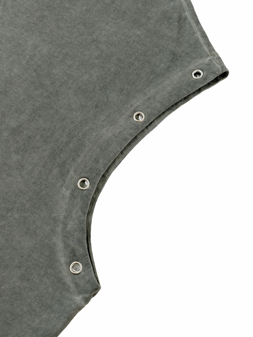 Distressed Grommet Eyelet Tank Top