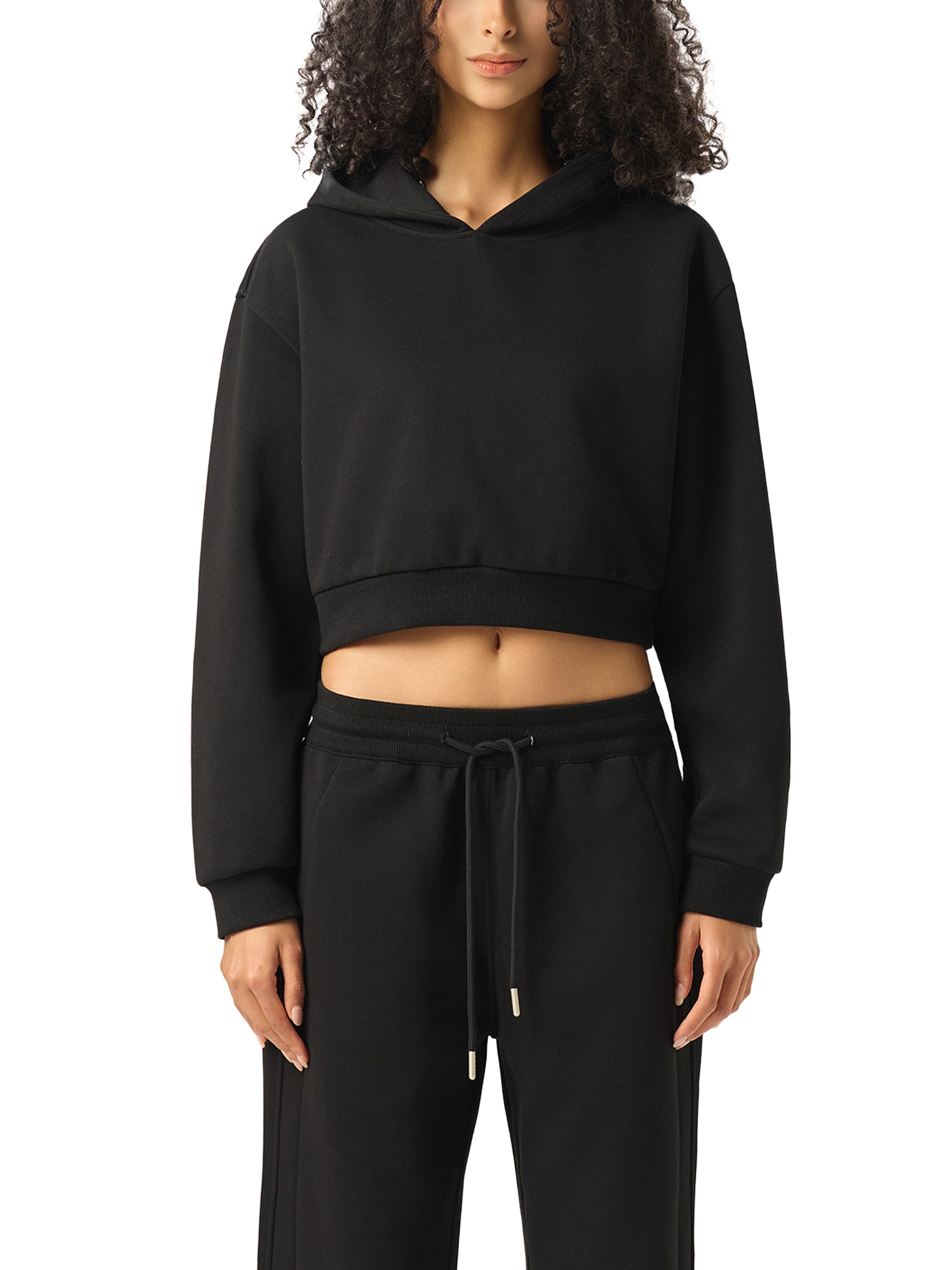 Fire 4-E Woman Essential Cropped Hoodie