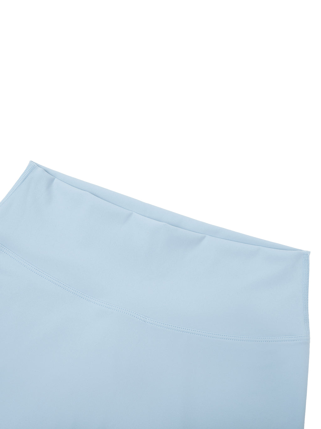 D19 Black High-Waisted Blend Biker Shorts