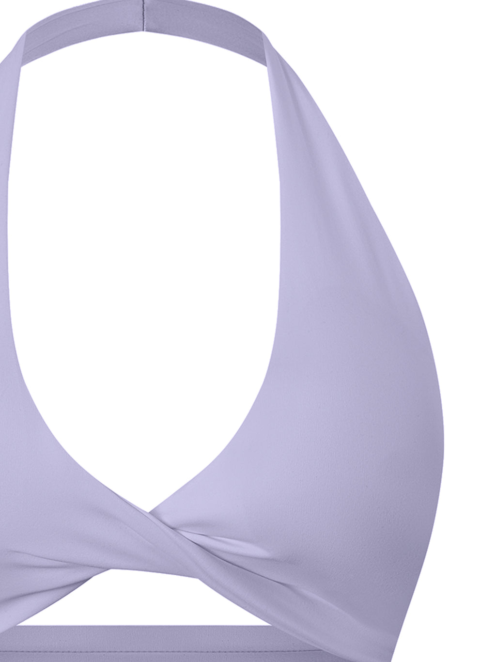 D19 Black Women's Pleated Halter Sports Bra