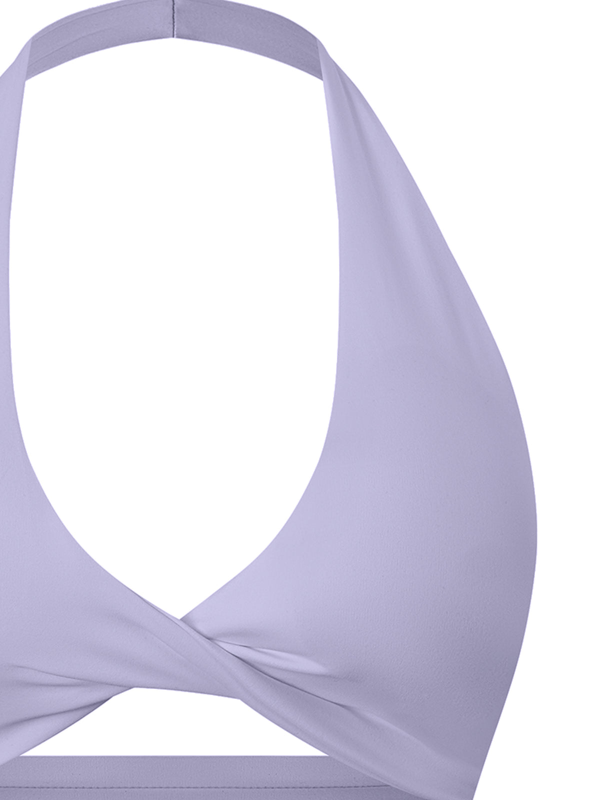 D19 Black Women's Pleated Halter Sports Bra